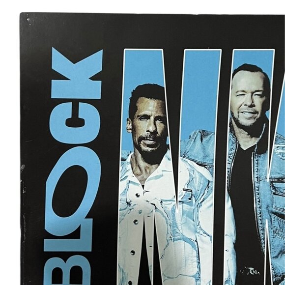 New Kids On The Block Concert Poster Mixtape Tour The Party Continues 18" x 24" - Picture 5 of 7